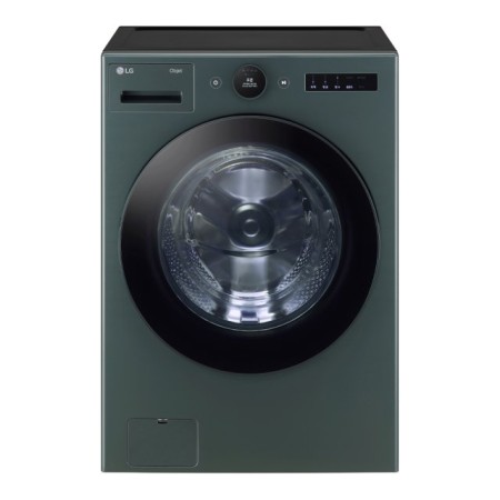 LG전자 LG 트롬 오브제컬렉션 세탁기 24kg 네이처 그린(FX24GNG)